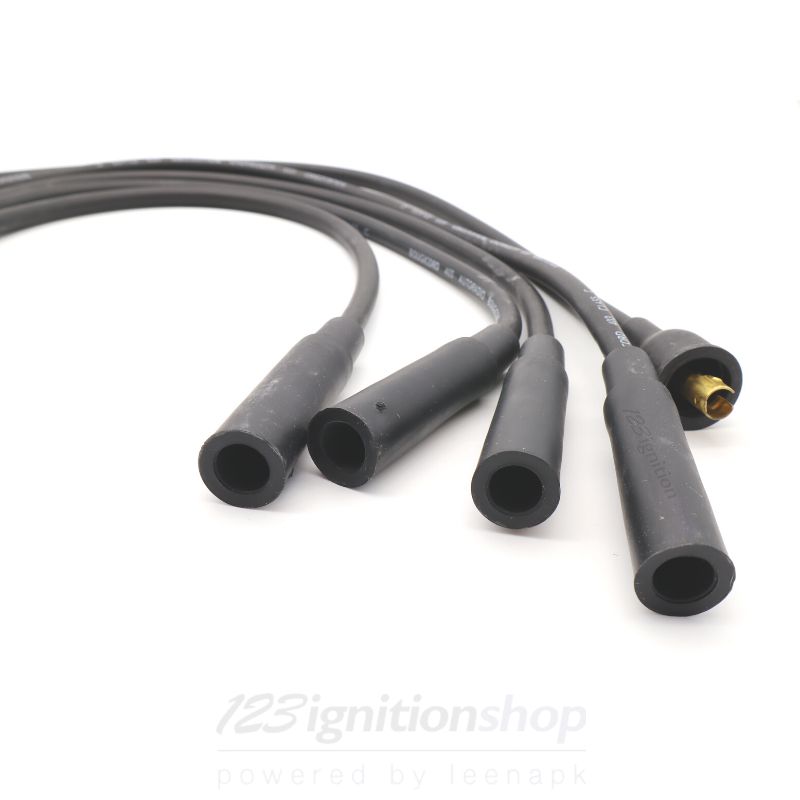 Câble De Bougie Silicone Haute Performance - Noir - Au Mètre - Pour Alfa Romeo - Marque RPS