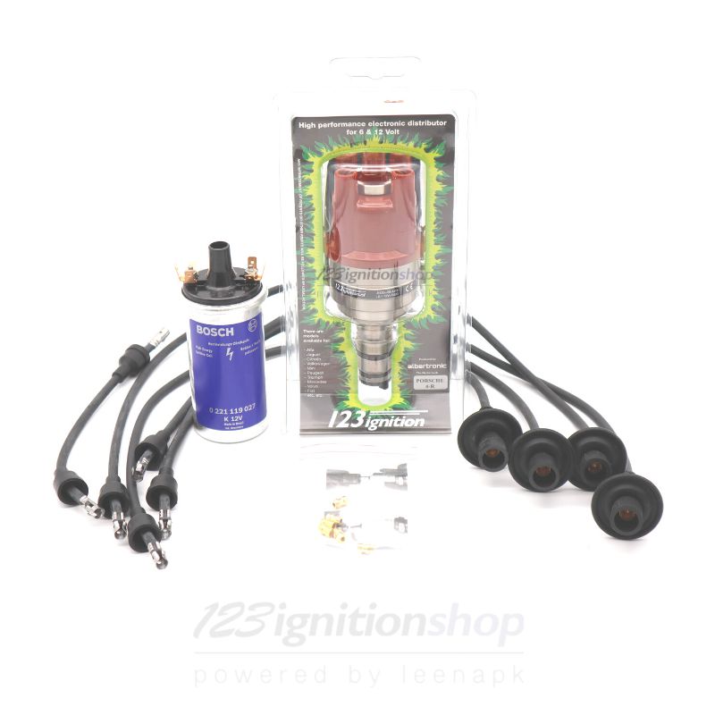 123ignition Porsche-4-R ignition system for Porsche 356/914 without vacuum