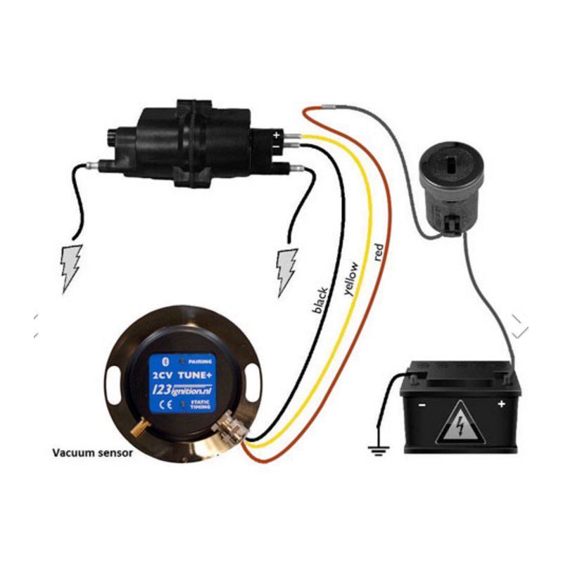 Visa 123/TUNE+ Ignition system