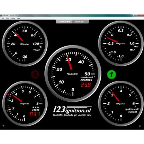 123/TUNE-4-R-V-M, replaces Bosch distributors in Mercedes (USB version)