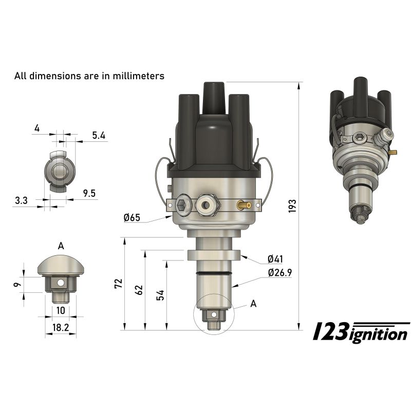 123ignition MINI-R-V-A+ zestaw