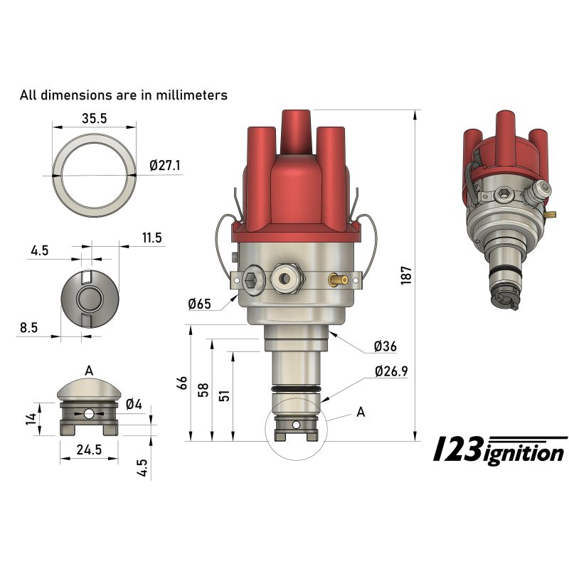 123ignition Porsche-4-R-V Sammlung for Porsche 356/914