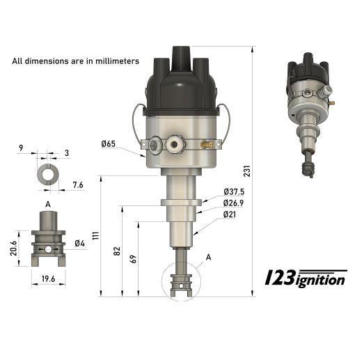 123ignition Renault-16-TX-TS-R do silników 807 i 843
