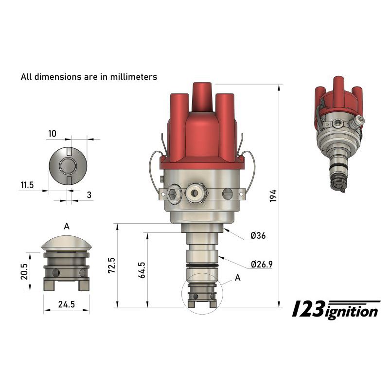 123ignition Alfa-4-R Kit complet
