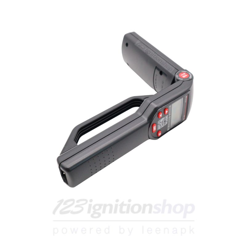 Stroboscoop lamp met display en vervroeging functie