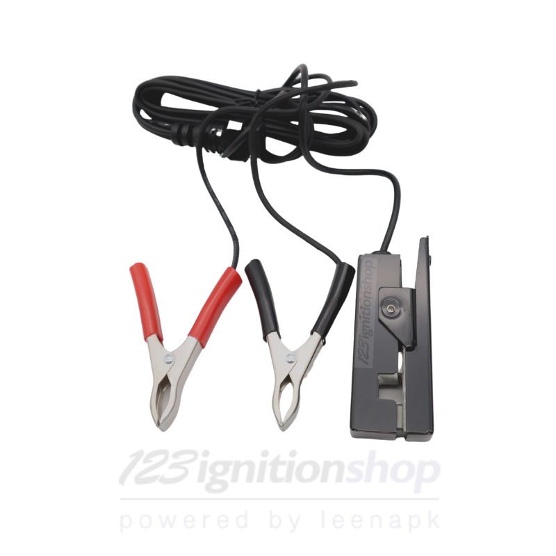 Stroboscoop lamp met display en vervroeging functie